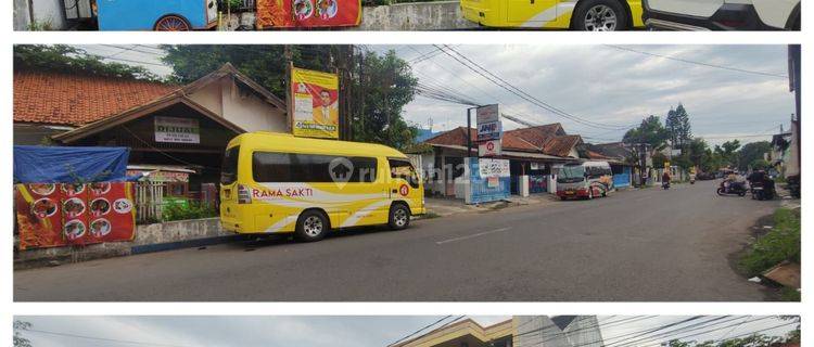 Rumah hitung tanah sangat strategis di jalan raya toha 1