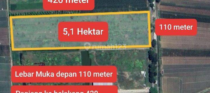 Tanah zona industri di pabedilan Cirebon  1