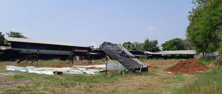 Gudang eks pabrik bricket dekat pintu toll 1