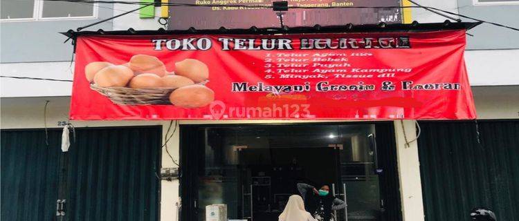 Ruko Angrek Permai,murah Lokasi Strategis Tangerang  1