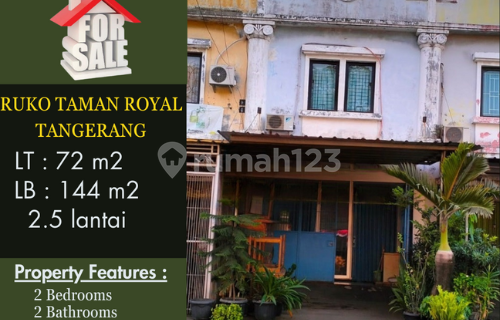 For Sale Strategic Shop House, Affordable, Taman Royal 3 Tangerang 1