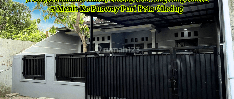 Rumah Dijual di Jl Masjid Sudimara Timur,ciledug Tangerang Banten 1