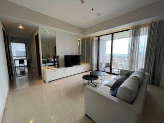 Elegant Minimalist Fully Furnished Unit With 2 Comfy BR At 1 Park Avenue In Strategic Kebayoran Baru Area 1