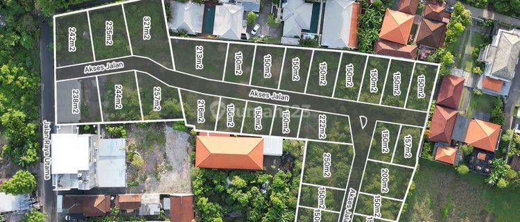 Dijual Tanah Kavling Zona Kuning Siap Bangun Lingkungan Villa, di Seminyak Area 1