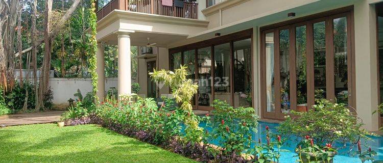 Modern House In A Compound With Nice Private Pool And Cozy 6+1 BR At Cilandak Area 1