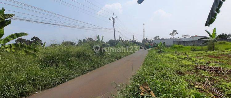 Tanah Matang Siap Bangun 4000 M2 Strategis di Bogor Jalur Wisata 1