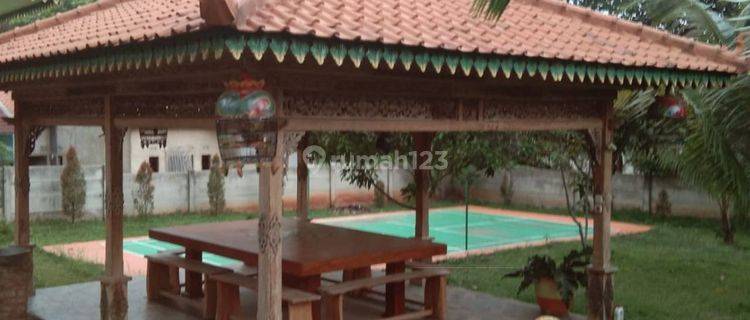 Rumah Kebun Dilengkapi Pondopo Sukatani Purwakarta Jawa Barat 1