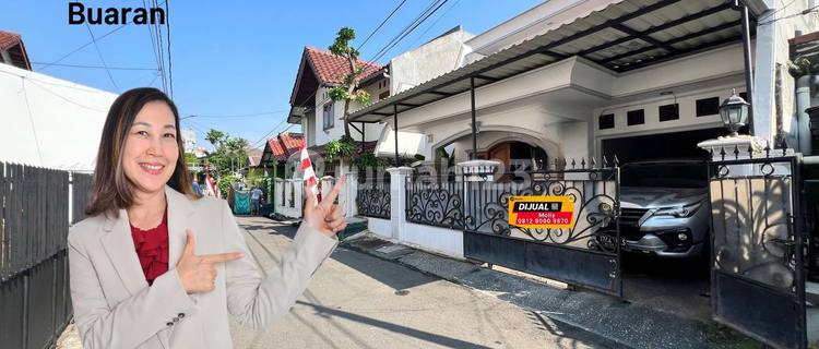 Rumah Lingkungan Asri dan Tenang di Rawamangun, Jakarta Timur 1