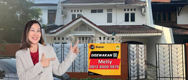 For Rent: 2-Storey House in Gudang Peluru Complex, South Jakarta 1