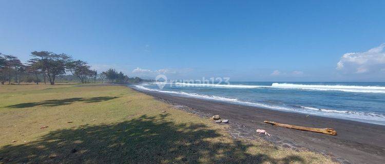 Dijual Tanah Kavling Premium Beach Front Dan View Laut di Pantai Saba, Gianyar. 1