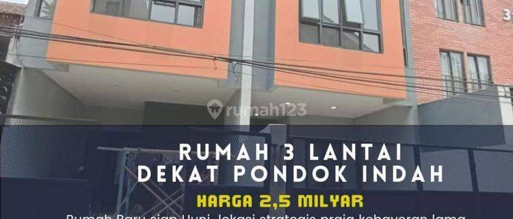 Brand new hunian praja kebayoran lama exclusif 3 lantai 1