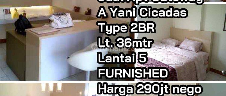 Apartemen Gateway Ahmad Yani Cicadas Furnished 2 BR 1