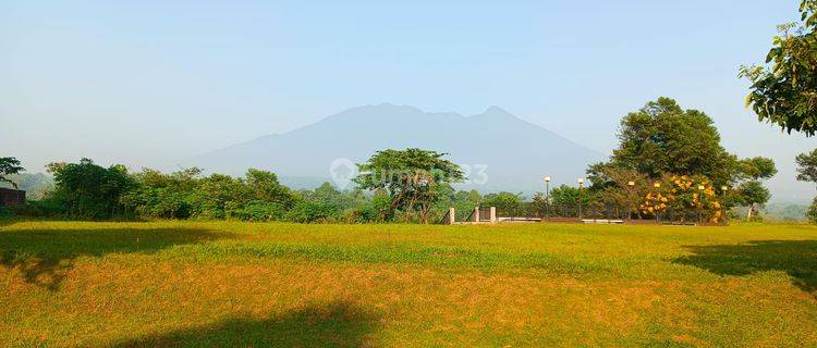 Kavling Tanah Murah, View Gunung di Rancamaya Golf Estate Bogor 1