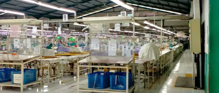 Dijual Pabrik Dan Garmen Aktif Lokasi Strategis 1