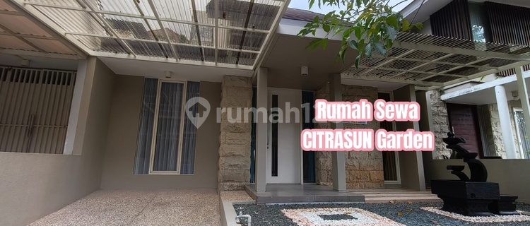Semi-Furnished Rental House in Citrasun Garden, Inside Cluster 1