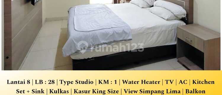 Apartemen Warhol Simpang Lima Furnish Type Studio 1