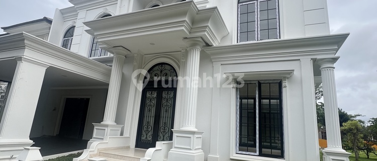 Rumah Baru Modern Klasik Premium Kolam Renang The Green Bsd 1
