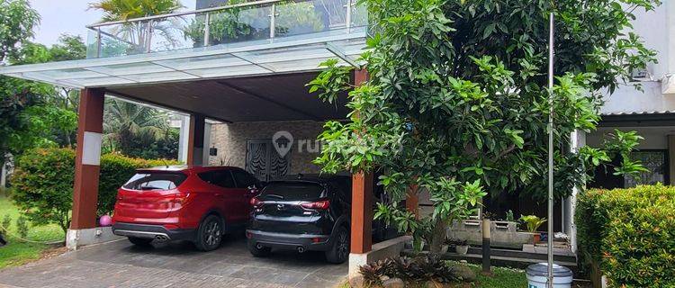 Rumah 2 Lantai Siap Huni Hadap Taman di The Eminent BSD 1