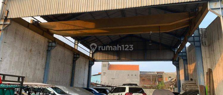 Ex Pabrik Karet Cocok Untuk Gudang Atau Bengkel Cat Hadap Selatan 1