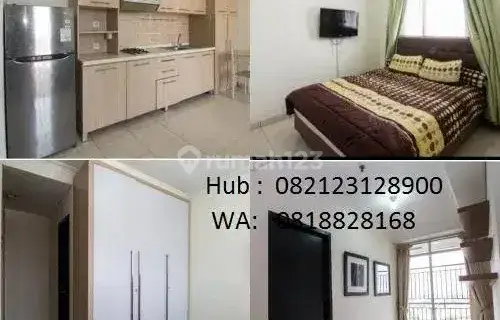 Di Jual jauh dibawah  NJOP Apartemen Gardenia Boulevard 2 BR 35m2, SHM FF Lux, Bisa Pilih  1