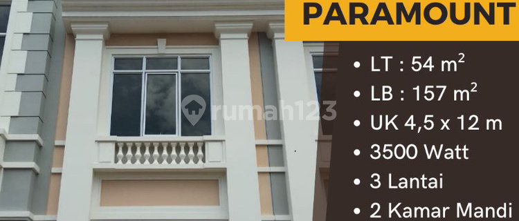 Dijual Ruko 3 Lt Paramount Di Simongan 1