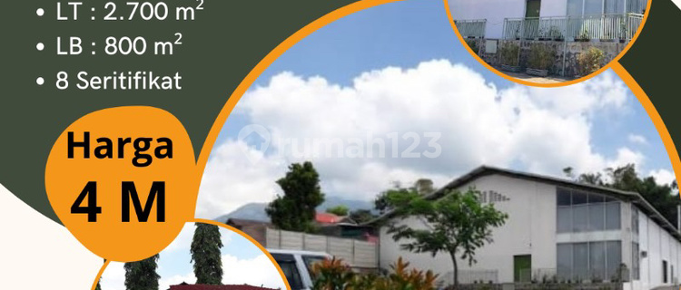 For Sale: Ex-Restaurant Building in Bandungan 1