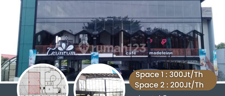 For Rent Commercial Space on Jl. Sisingamangaraja, Candisari 1