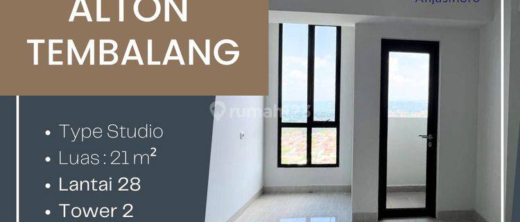 Dijual Apartemen Alton, Tembalang 1