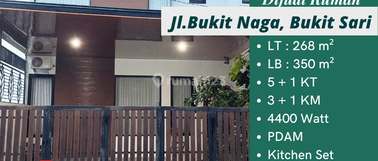 Dijual  Rumah di Jl. Bukit Naga, Bukit Sari 1