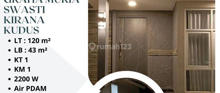 Dijual Rumah Graha Muria Swasti Kirana Kudus 1