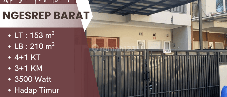 Disewakan Rumah Ngesrep Barat  1