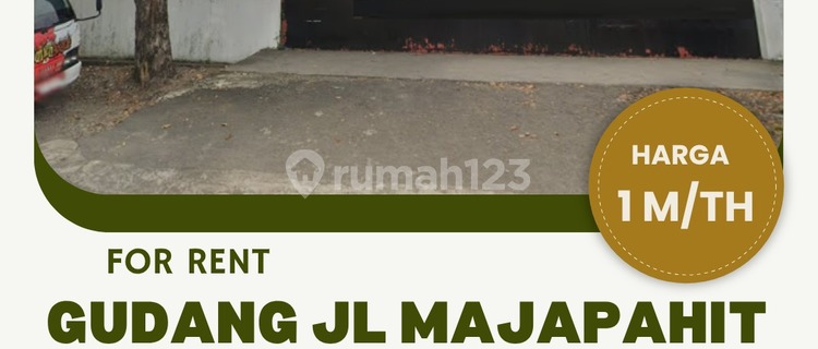 FOR RENT WAREHOUSE JL. MAJAPAHIT 1