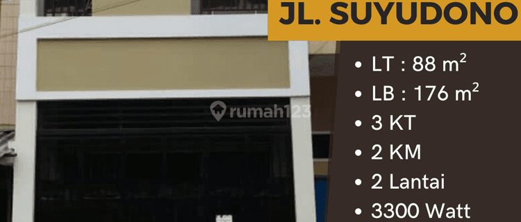 Dijual Ruko di Jl. Suyudono, Semarang Selatan 1