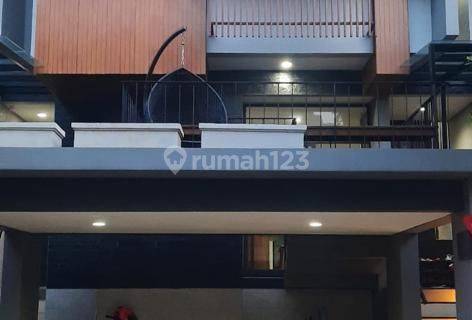 Rumah Minimalist Modern Fully Furnish 3 Lantai di BSD Green Which Caelus  1