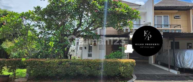 For Sale Semi-Furnished Hook Position House in Cibubur Tourism City 1