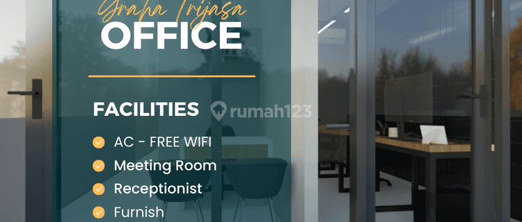 Cari Ruang Kantor Bulanan Bandung Full Fasilitas Ruang Meeting 1