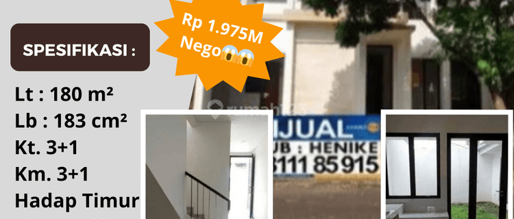 Rumah Murah Cempaka Lt. 180 Suvarna Sutera Lavon Cikupa Tangerang 1