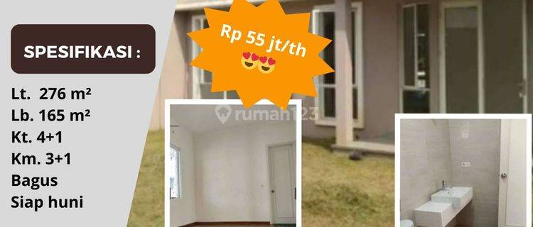 Rumah Siap Huni Cluster Chiara Lt. 12x23 Suvarna Cikupa Tangerang 1