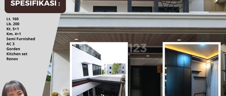 Dijual Rumah Renov Di Cluster Alam Suvarna Cikupa Tangerang 1