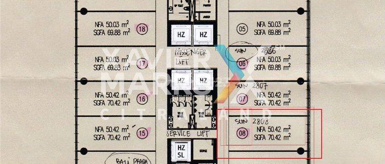 Lokasi Ciamik Ciputra World Office Tower Siap Pakai 1