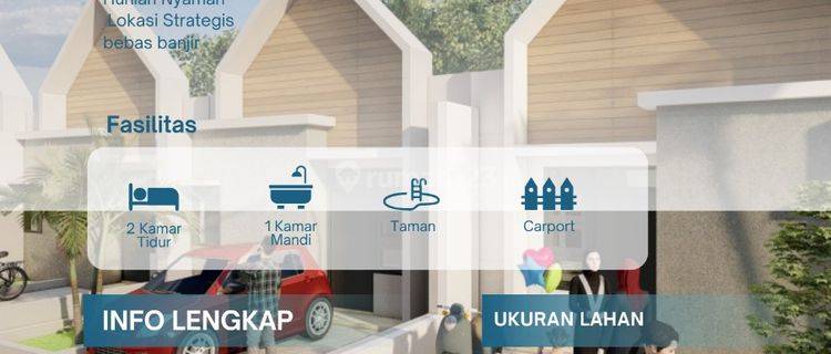 Rumah Subsidi Jombang Perak 166jt angsuran 1jt dp ringan 1