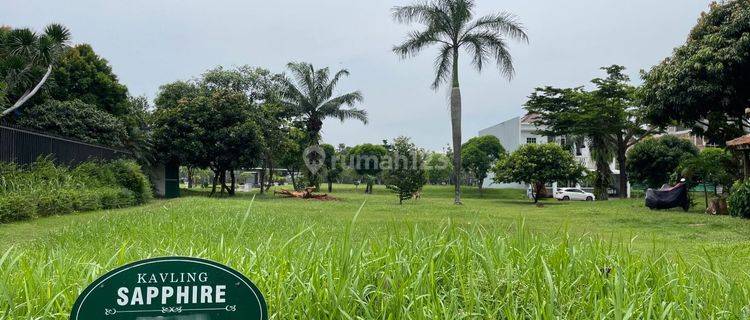 Tanah kavling murah di Cluster Saphire PHG gading serpong 1
