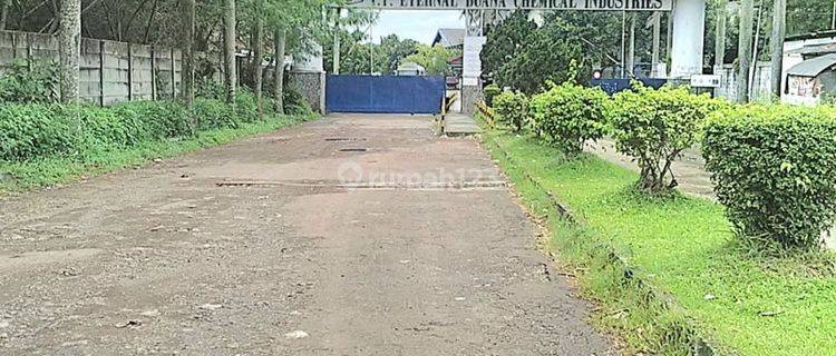 Tanah industri di JL Raya Eternal Cikupa murah 1