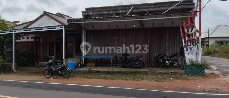 Rumah Di Pinggir Jalan Raya Mendo Barat Bangka Belitung 1