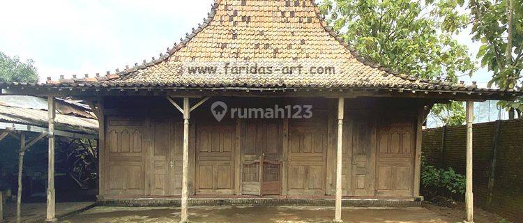 Rumah Joglo Adat Demak Bintoro, Ori Kuno Big Size Gebyok Keliling 1