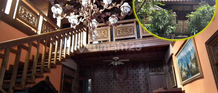 For Sale Unique Artistic House in Bekasi Furnished Near Halim Airport 1