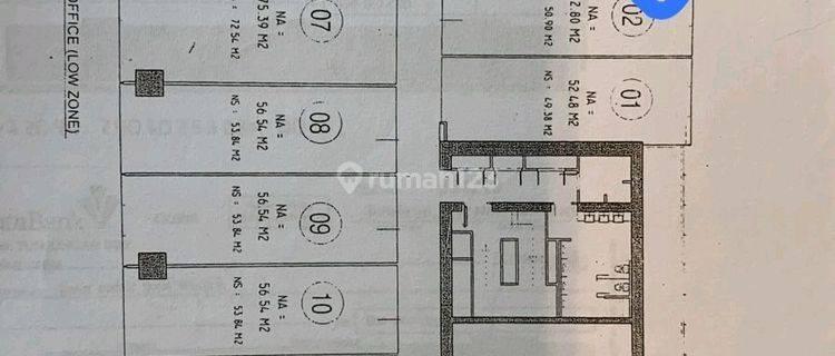Jual Rugi Office Baru Gress Tp 6 Ada 2unit Connect  1