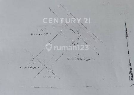 TANAH ADA BANGUNAN LINGKUNGAN STRATEGIS TENANG GUNTUR SETIABUDI 1