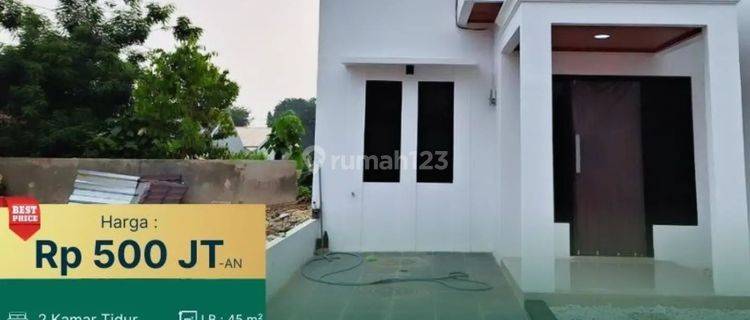 Rumah Cantik Minimalis Siap Huni Harga Ekonomis Dkt Stasiun  1