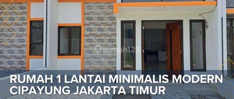 Rumah Cantik Siap Huni Bambu Apus Jakarta dekat TMII 1